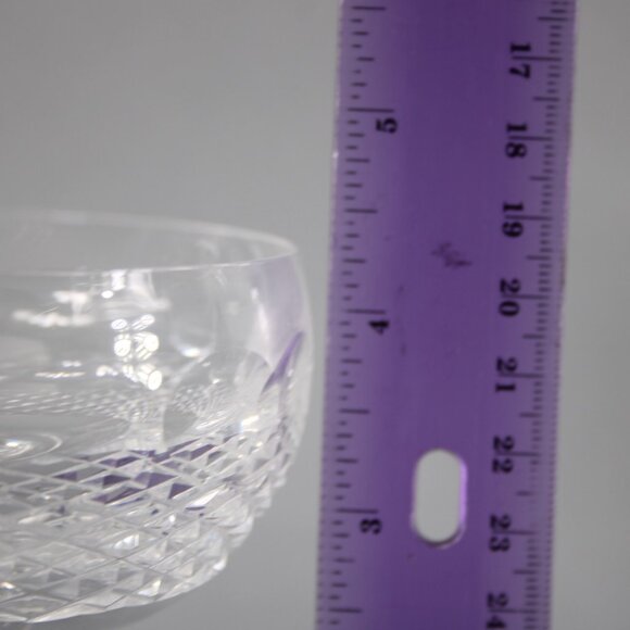 Waterford Champagne Sherbet Colleen Clear Crystal Short Stem 4.3" Glass - Picture 10 of 12